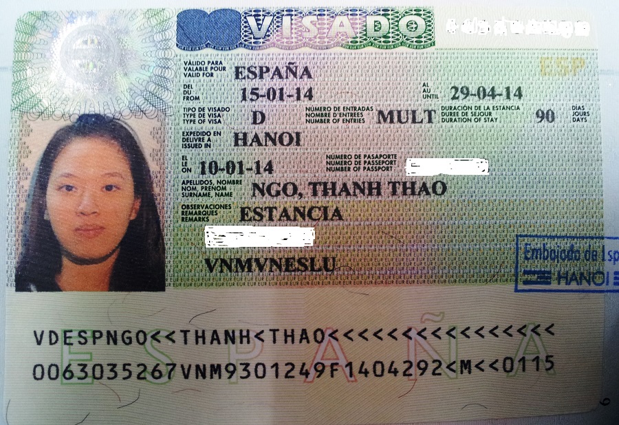 visa-tay-ban-nha