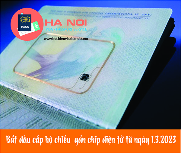 Bắt đầu cấp hộ chiếu gắn chip điện tử từ ngày 1-3-2023