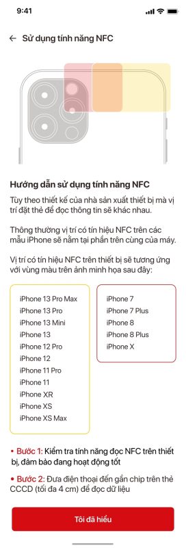 Sử dụng tính năng NFC trên iphone